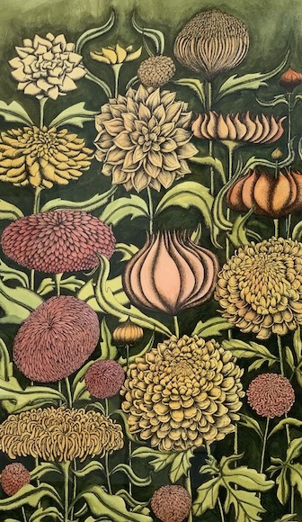 Sue Syme | Flowers in Green | McAtamney Gallery and Design Store | Geraldine NZ